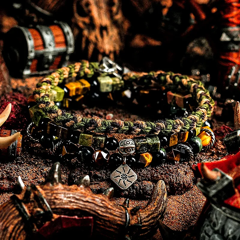 Cuud Jade Bracelets Men-1