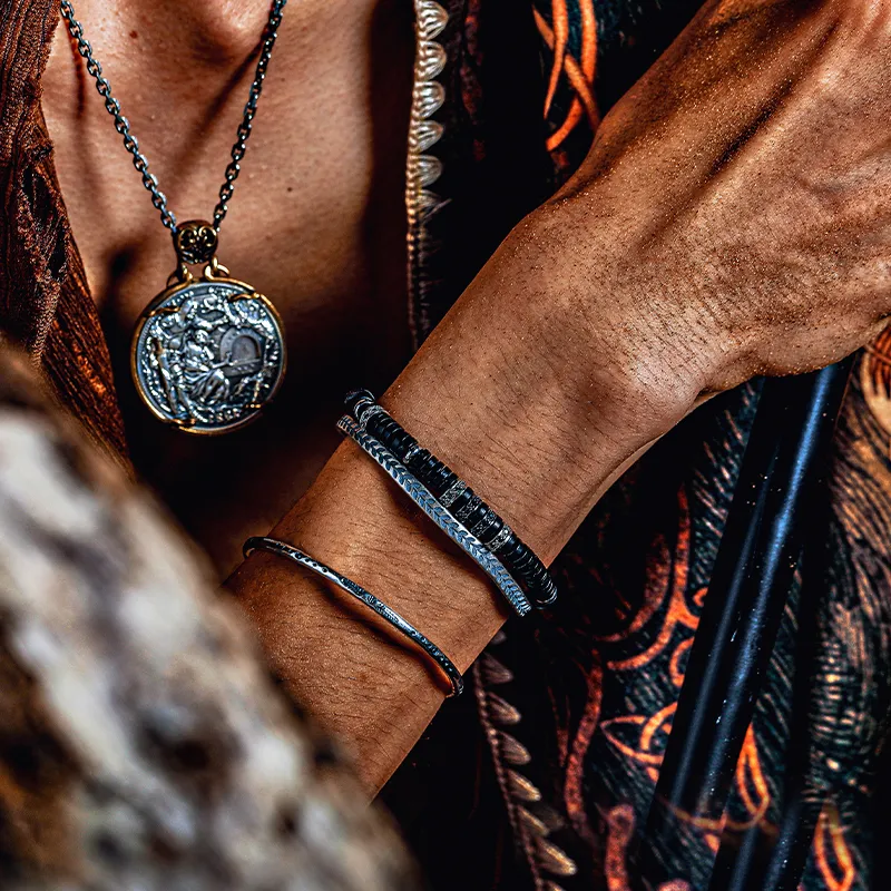 Cuud Coconut Shell Bracelets Unisex-7