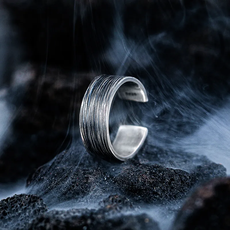 Cuud 925 Sterling Silver Rings Men's-1