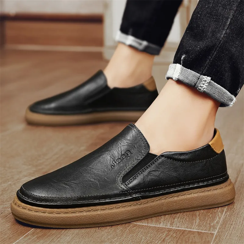 Jeep Men's Casual Shoes Men Low Top Black-6