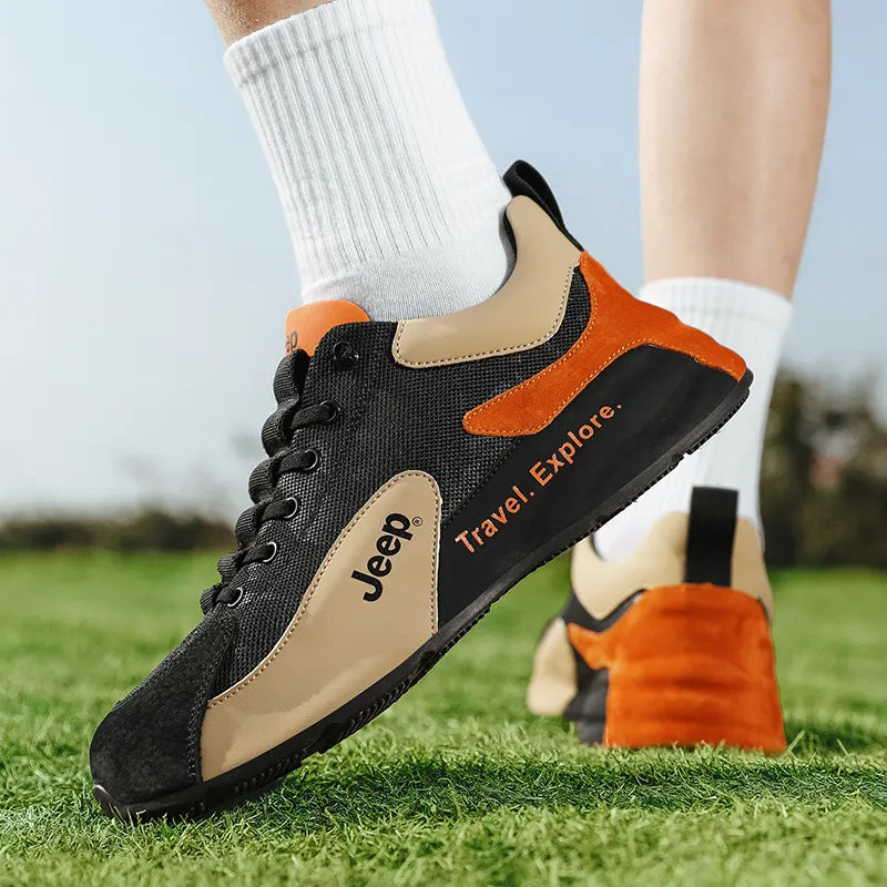 Jeep Wear resistant, Lightweight, Breathable, And Non slip. Low Top Casual Shoes Men's-7