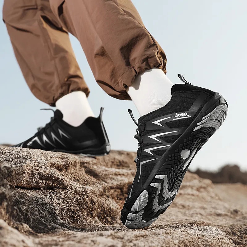 Jeep Lightweight Low Top Hiking Shoes Men's-3