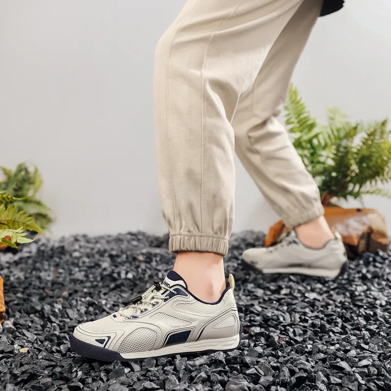 Jeep Cushioning, Slip Resistant, Abrasion Resistant, Height Increasing Low Top Casual Shoes Men's-6