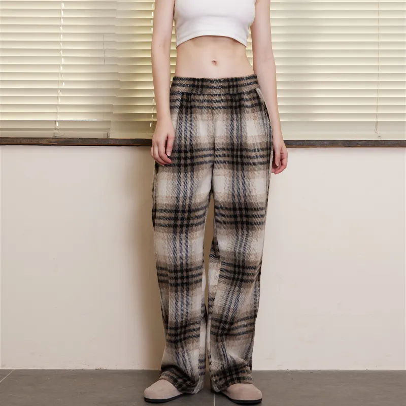 ZUOBEIKA Casual Pants Unisex Apricot-3