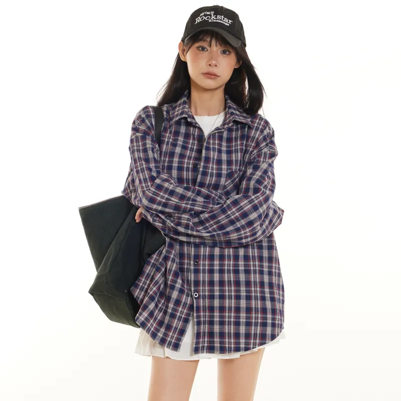 ZUOBEIKA Shirt Unisex Blue Coffee Color-3