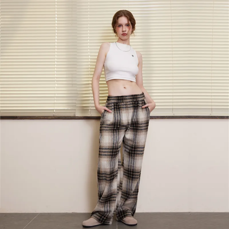 ZUOBEIKA Casual Pants Unisex Apricot-6