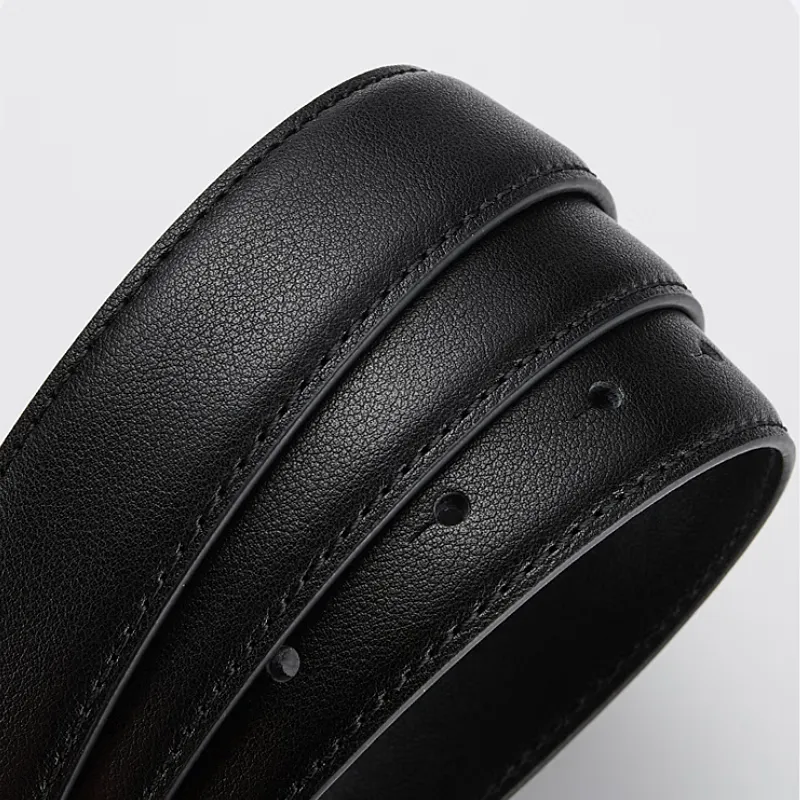 ROBINHOOD Cow Split Leather Belts Women's 1.8cm-3