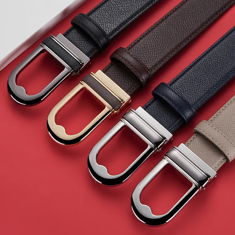ROBINHOOD Top Grain Cow Leather Belts Men's 3.5cm-7