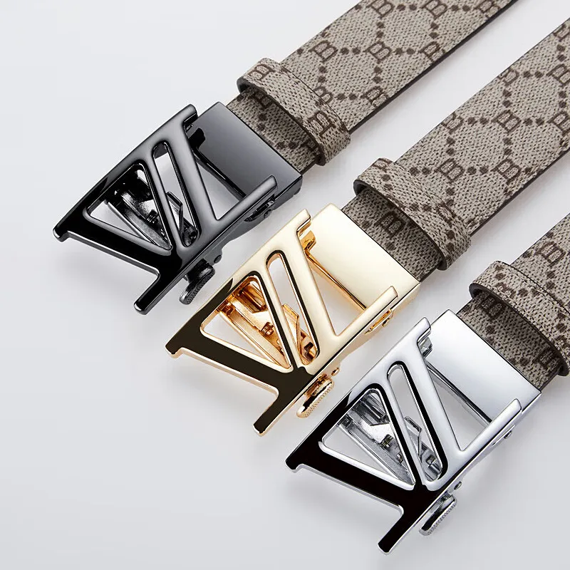 ROBINHOOD Cow Leather Belts Men's 3.5cm-3