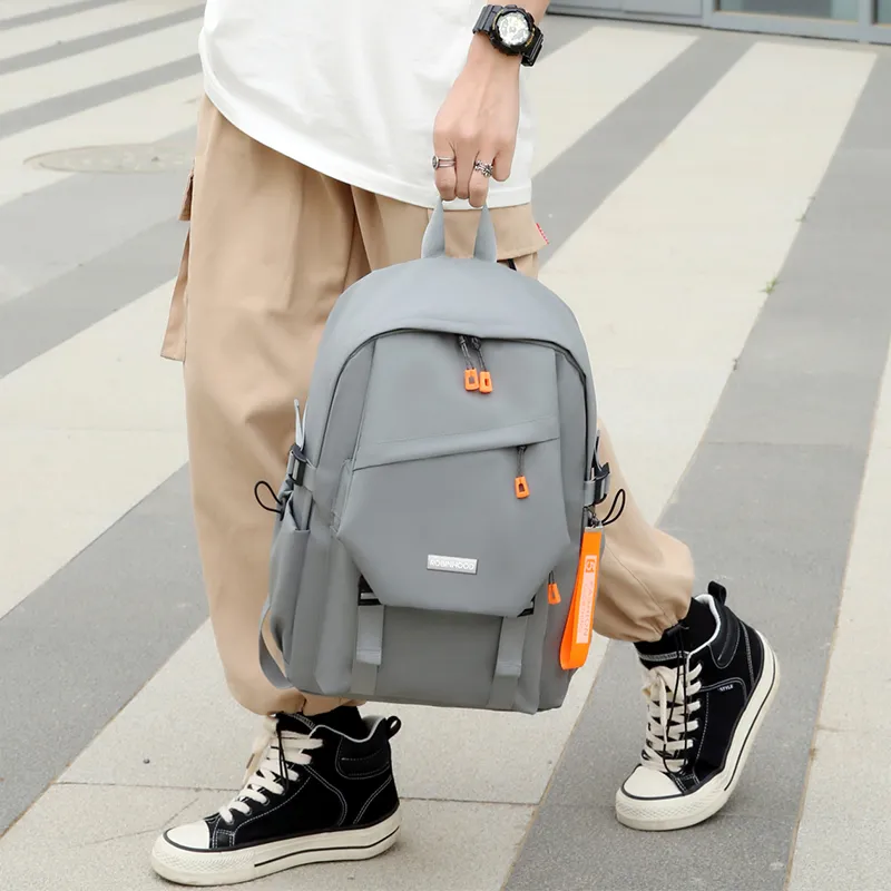ROBINHOOD Oxford Backpack Men's Black/Gray-3