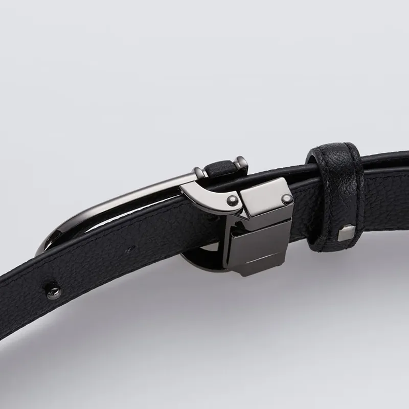 ROBINHOOD Top Grain Cow Leather Belts Men's 3.5cm-3