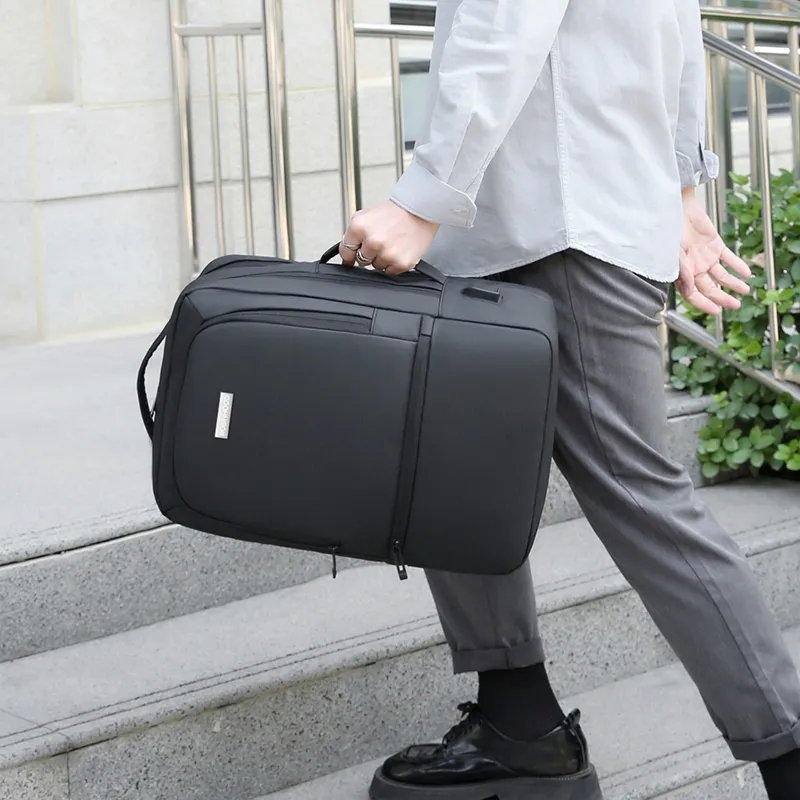 ROBINHOOD Oxford Backpack Men's Black/Gray-2