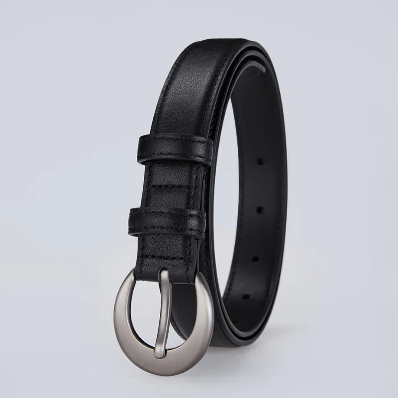 ROBINHOOD Cow Split Leather Belts Women's Width 2.5cm-4