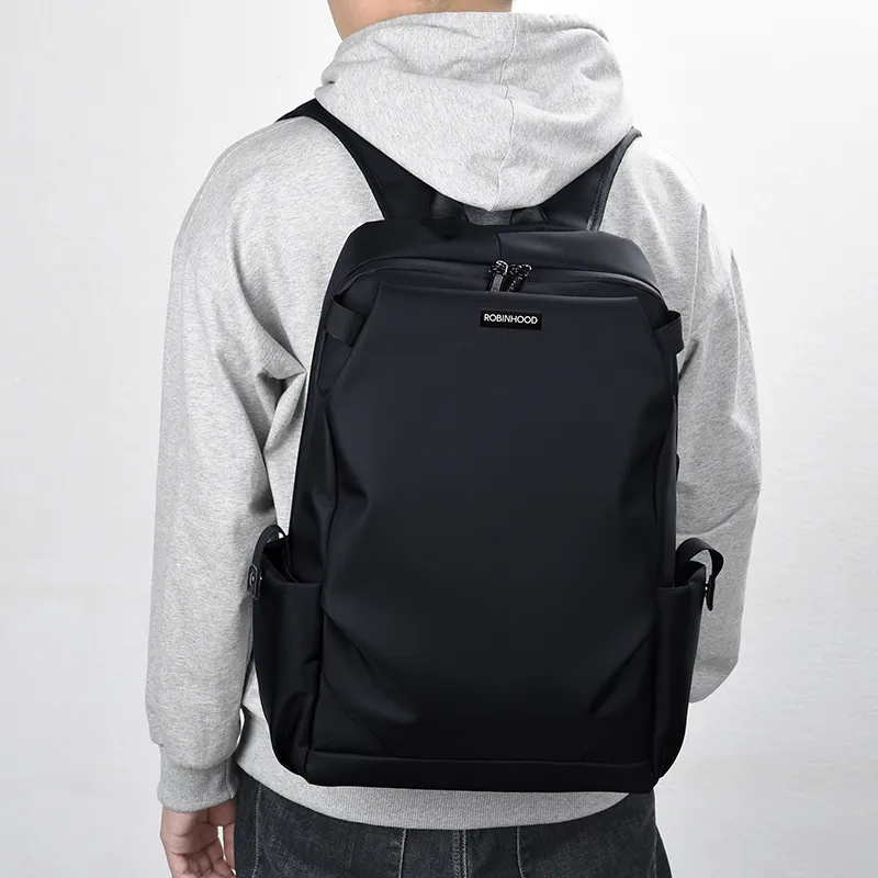 ROBINHOOD Oxford Backpack Men's Black-3