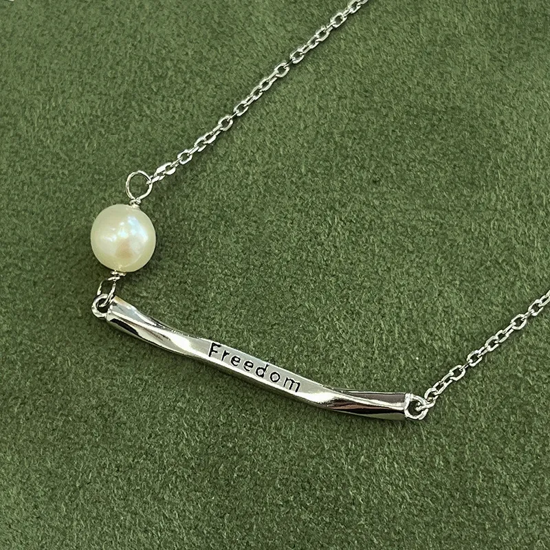 YUDIAN Freshwater Pearl Necklaces Women's-5