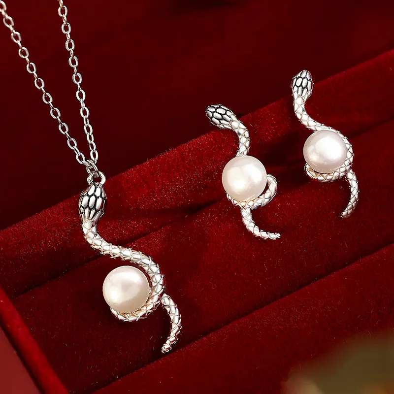 YUDIAN Freshwater Pearl Stud Earrings Women's-4