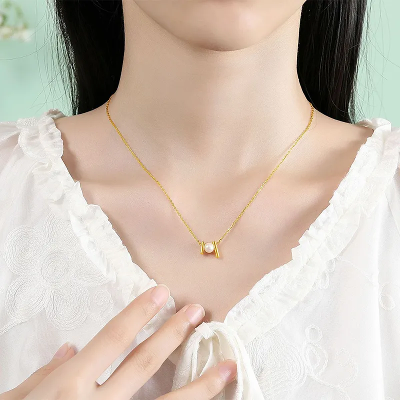 YUDIAN Pearl Necklaces Women's-4