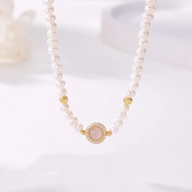 YUDIAN Freshwater Pearl Necklaces Women's-2