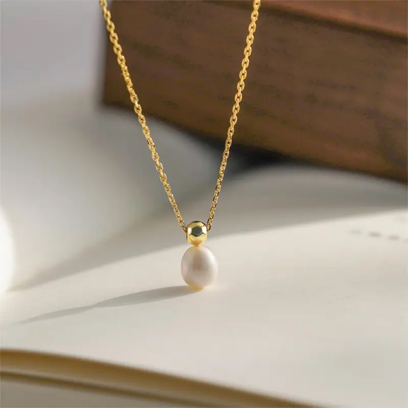 YUDIAN Freshwater Pearl Necklaces Women's-3