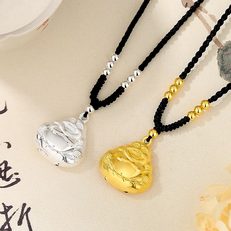 YUDIAN S999 Fine Silver Pendants Unisex-3