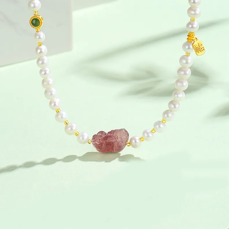 YUDIAN Freshwater Pearl Necklaces Women's-1