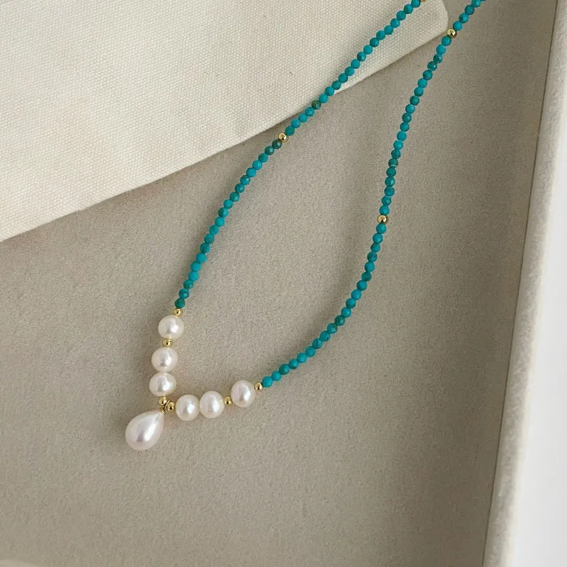 YUDIAN Freshwater Pearl Pearl Necklaces Women's-2