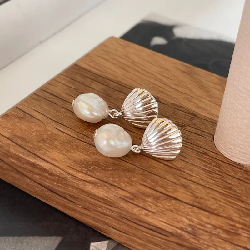 YUDIAN Freshwater Pearl Earrings Women's-2