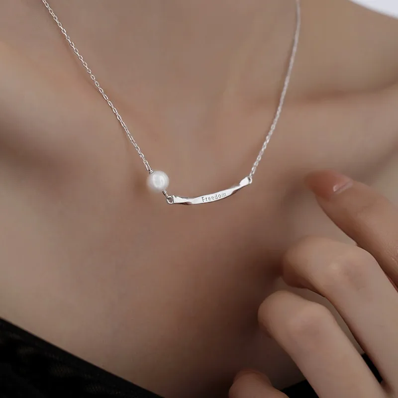 YUDIAN Freshwater Pearl Necklaces Women's-4