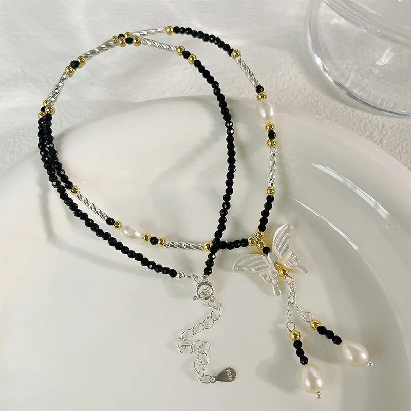 YUDIAN Freshwater Pearl Necklaces Women's-5