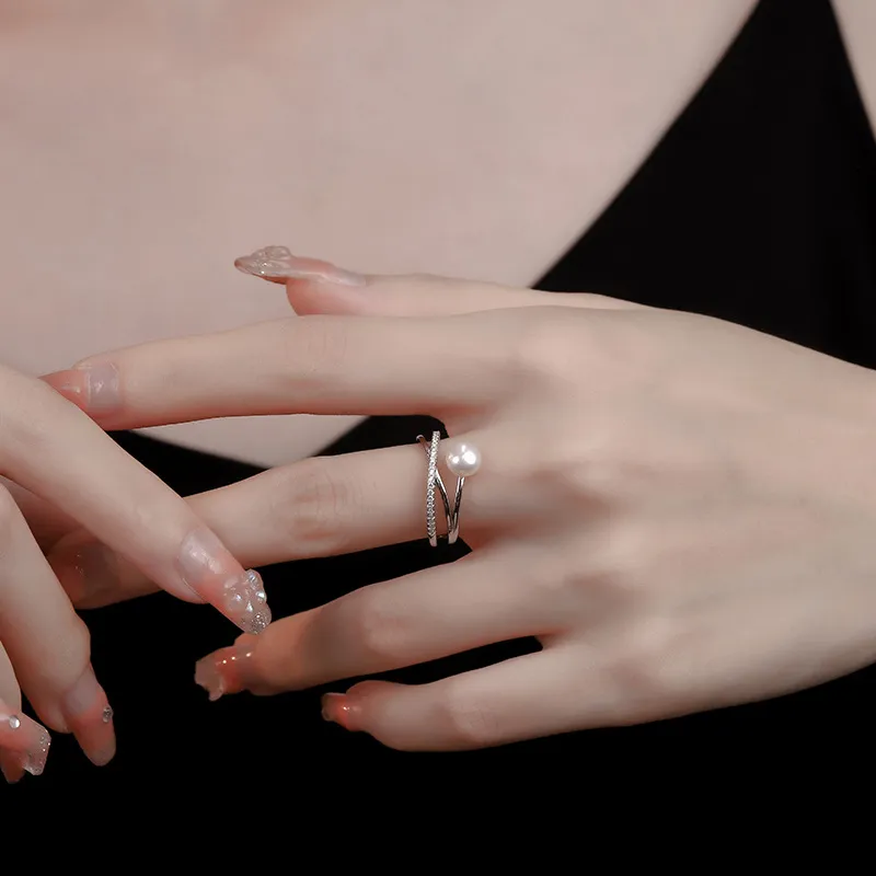 YUDIAN Freshwater Pearl Rings Women's-2