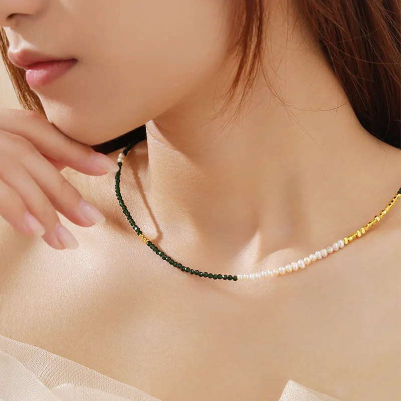 YUDIAN Freshwater Pearl Necklaces Women's-4