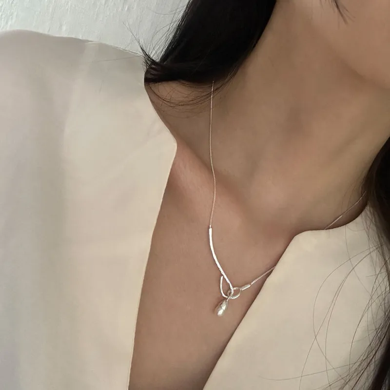 YUDIAN Freshwater Pearl Necklaces Women's-4