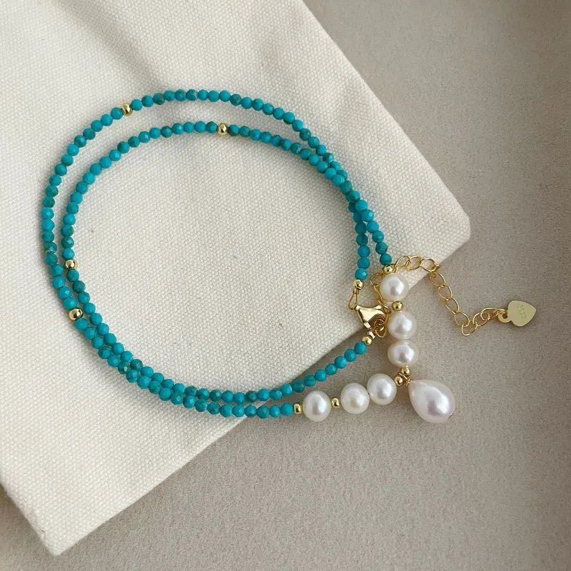 YUDIAN Freshwater Pearl Pearl Necklaces Women's-3