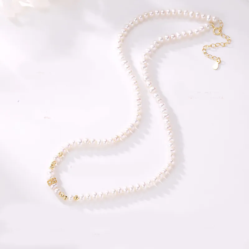 YUDIAN Freshwater Pearl Necklaces Women's-3