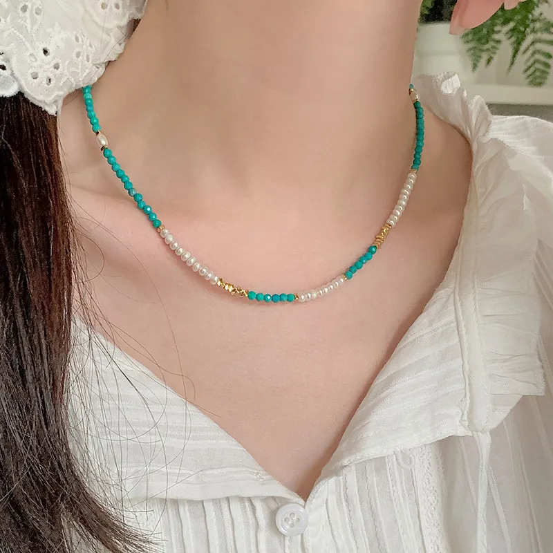 YUDIAN Freshwater Pearl Necklaces Women's-3