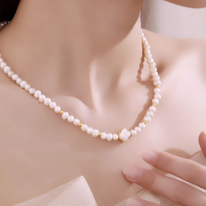 YUDIAN Freshwater Pearl Necklaces Women's-1