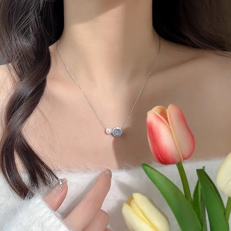 YUDIAN Freshwater Pearl Necklaces Women's-3