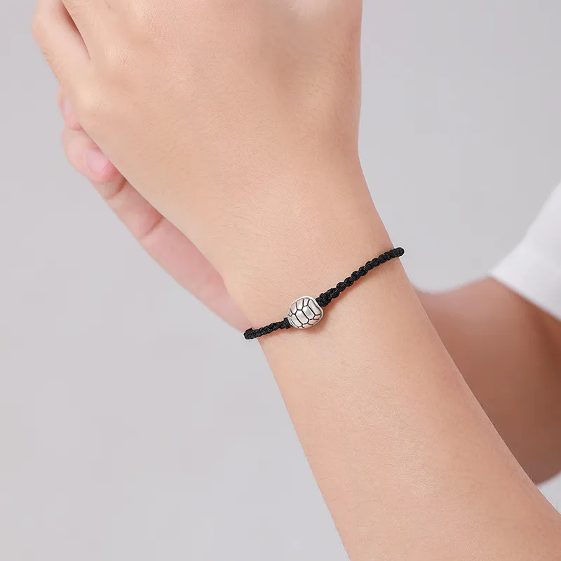 YUDIAN 999 Fine Silver Bracelets Men's-5