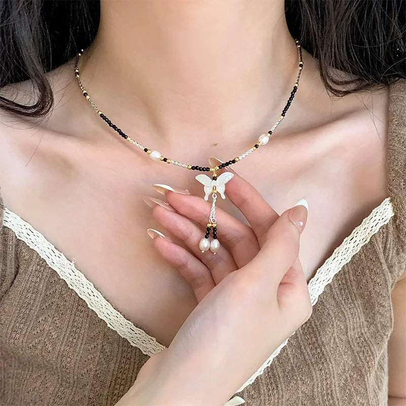 YUDIAN Freshwater Pearl Necklaces Women's-1