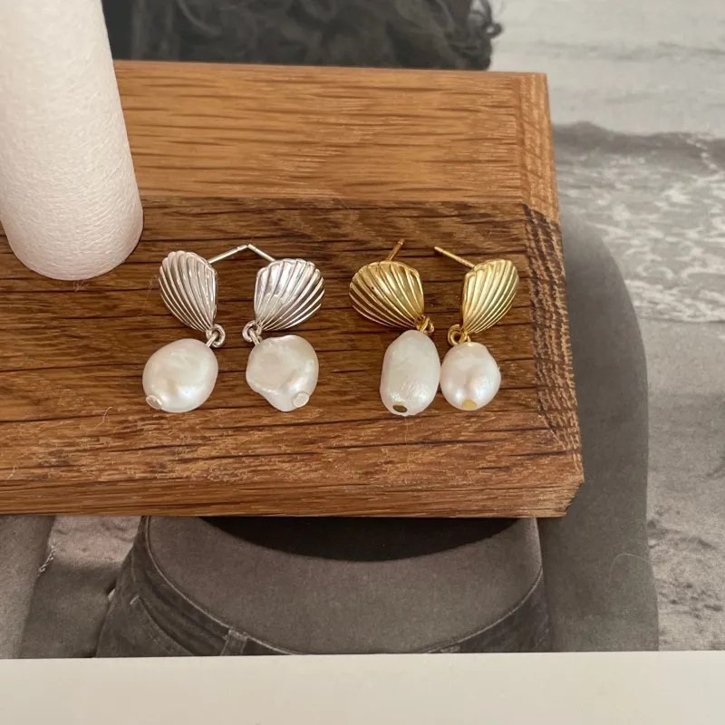 YUDIAN Freshwater Pearl Earrings Women's-1