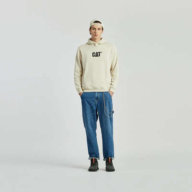 CAT Sweatshirts Men Apricot-2