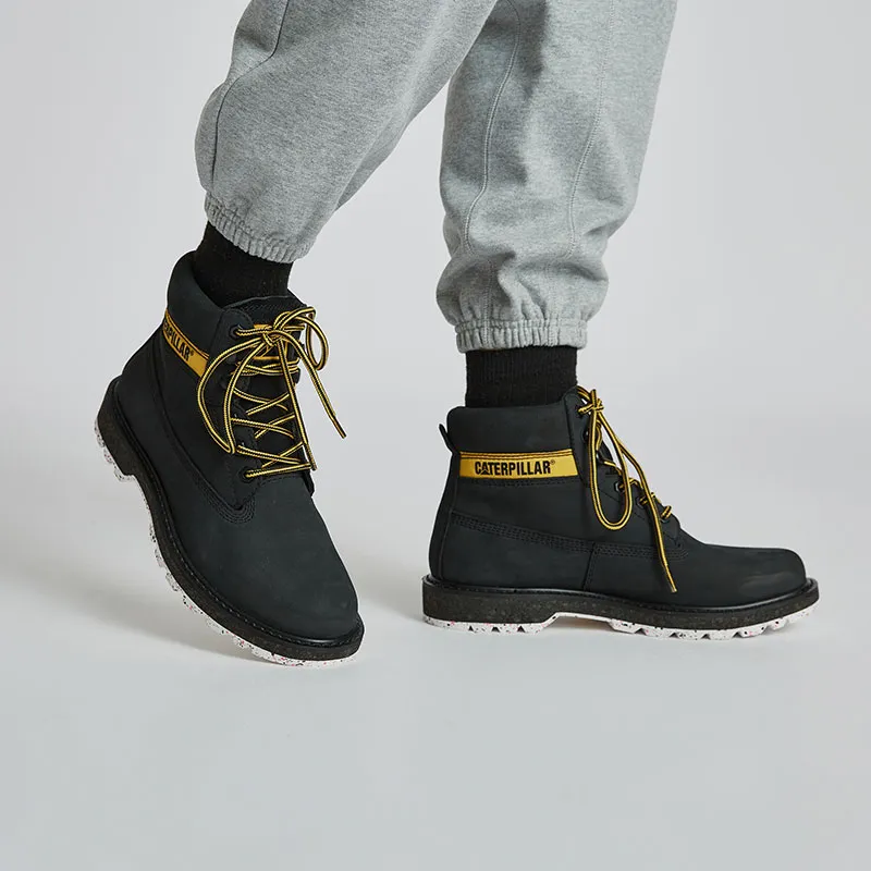 CAT E Colorado SS23 Wear Resistant Cushioning Slip Resistant Short Outdoor Boots Unisex Black-7