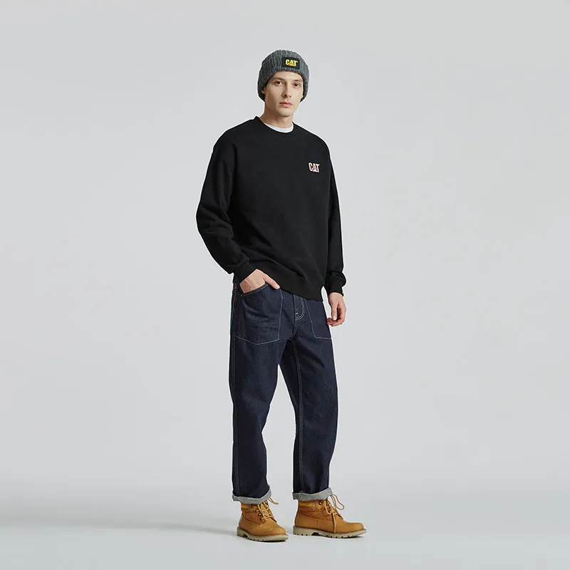 CAT Sweatshirts Men Black-2