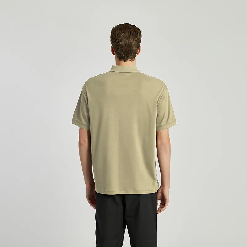 CAT SS24 T Shirt Men's Khaki Green-6