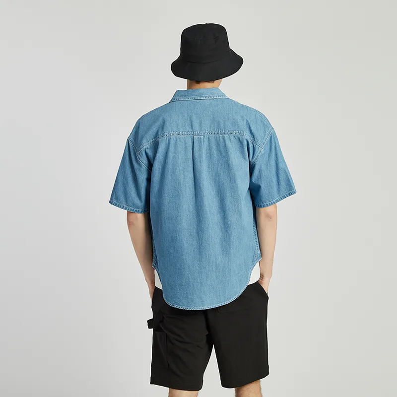 CAT Shirts Men Indigo-6