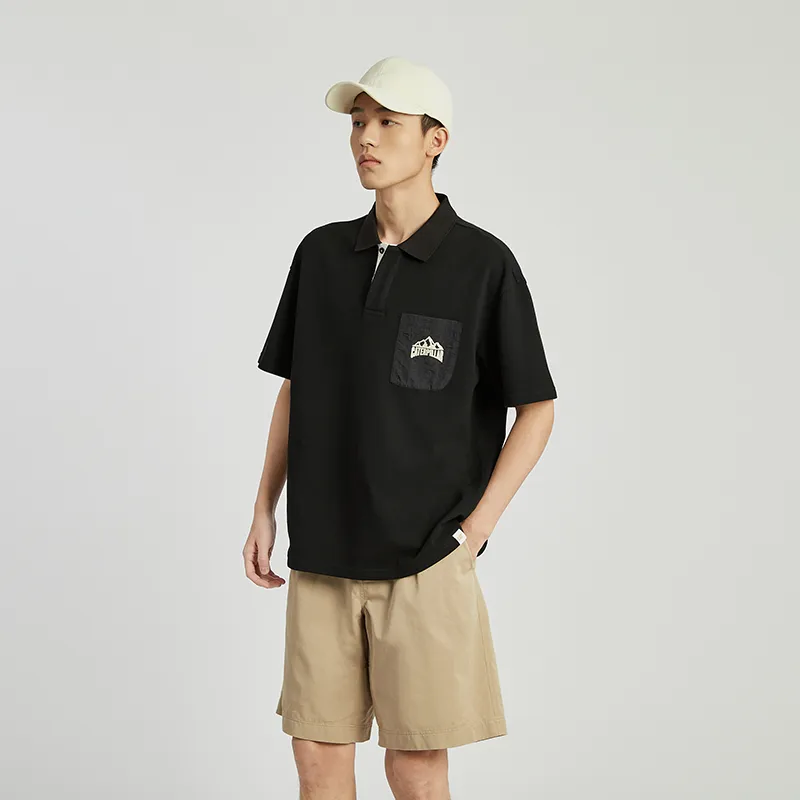 CAT T Shirts Men Black-5