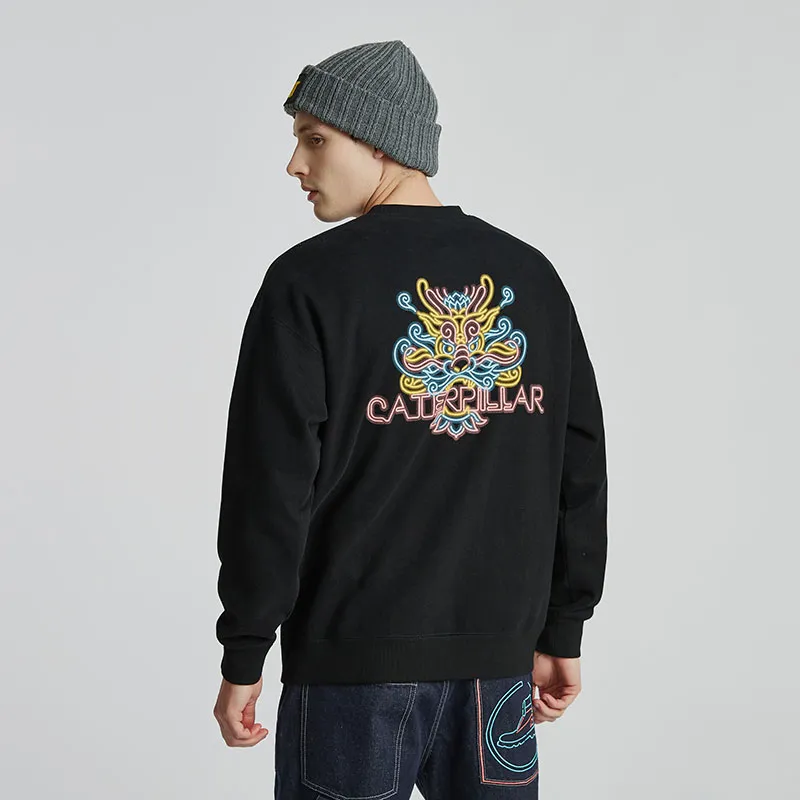 CAT Sweatshirts Men Black-4