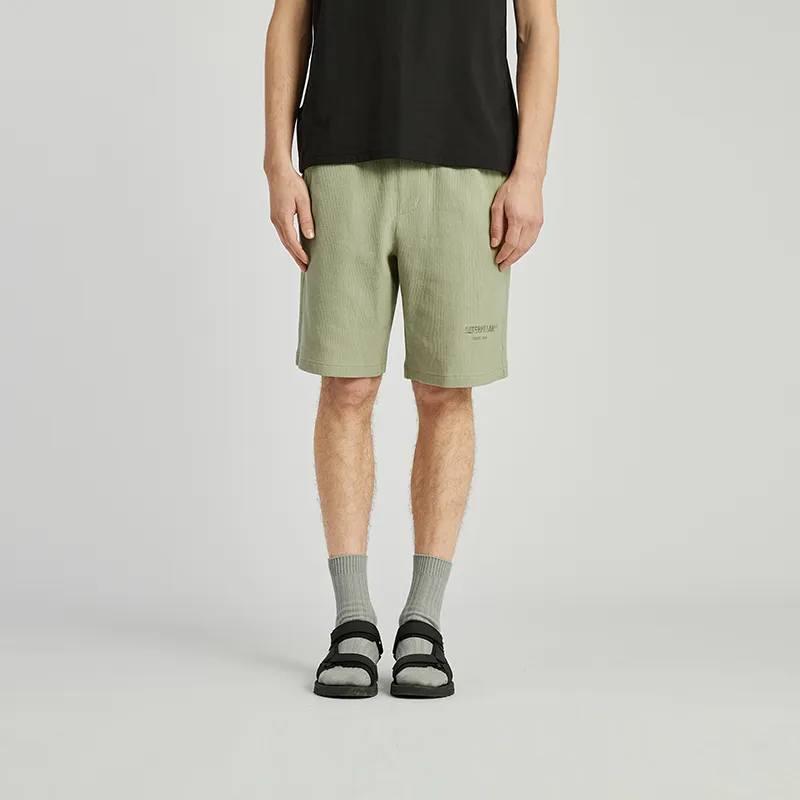 CAT SS24 Casual Shorts Men's Khaki Green-4