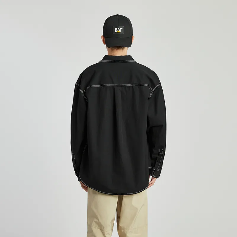CAT Shirts Men Black-5