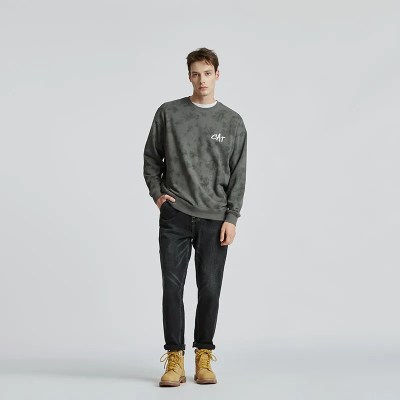 CAT Sweatshirts Men Dark Gray-2